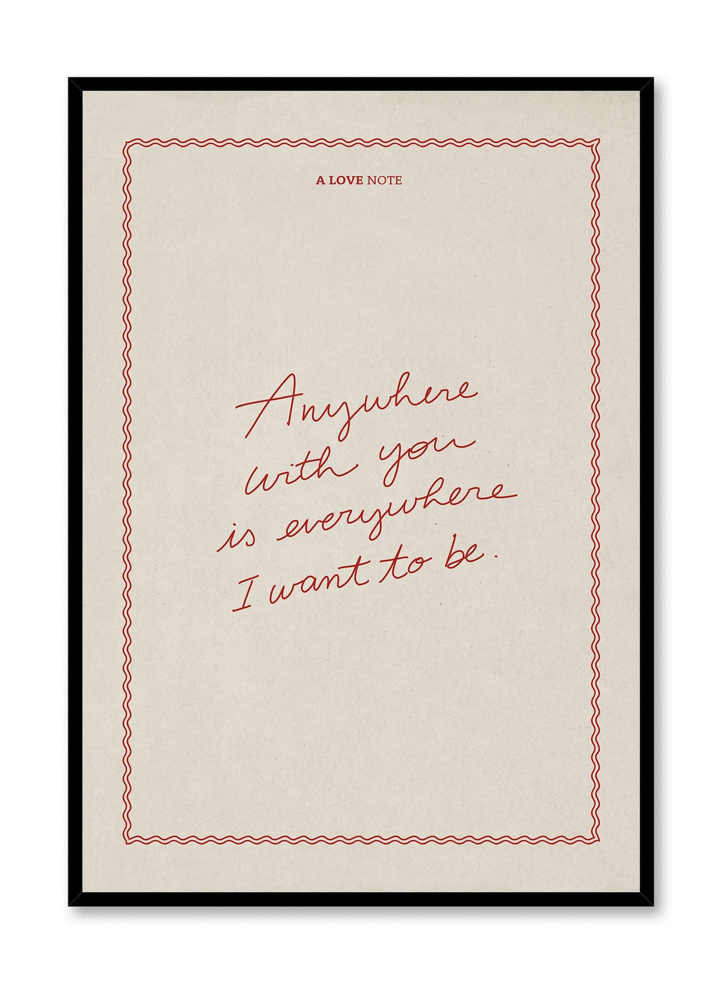 Be where you are, Poster